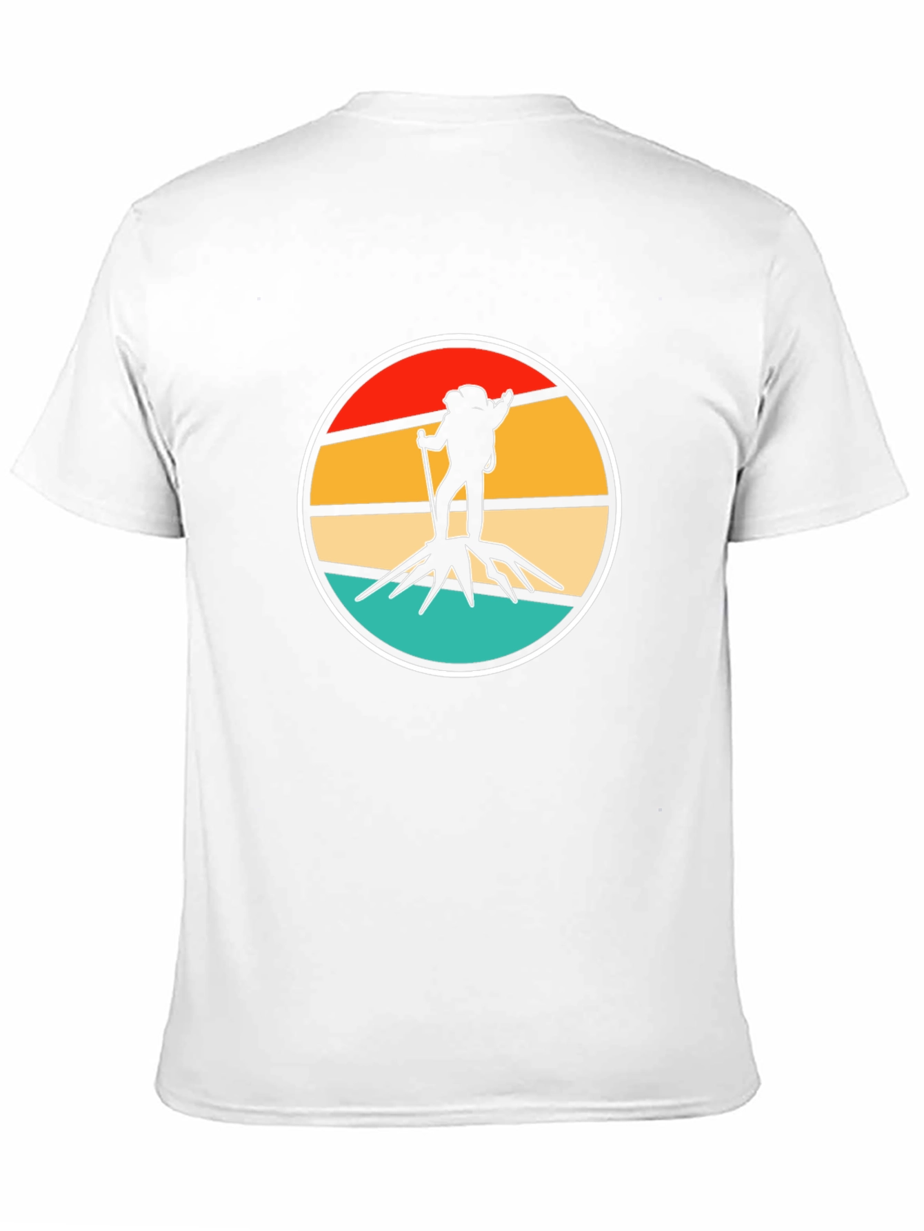 Retro Hiker T-Shirt - Adventure Awaits!