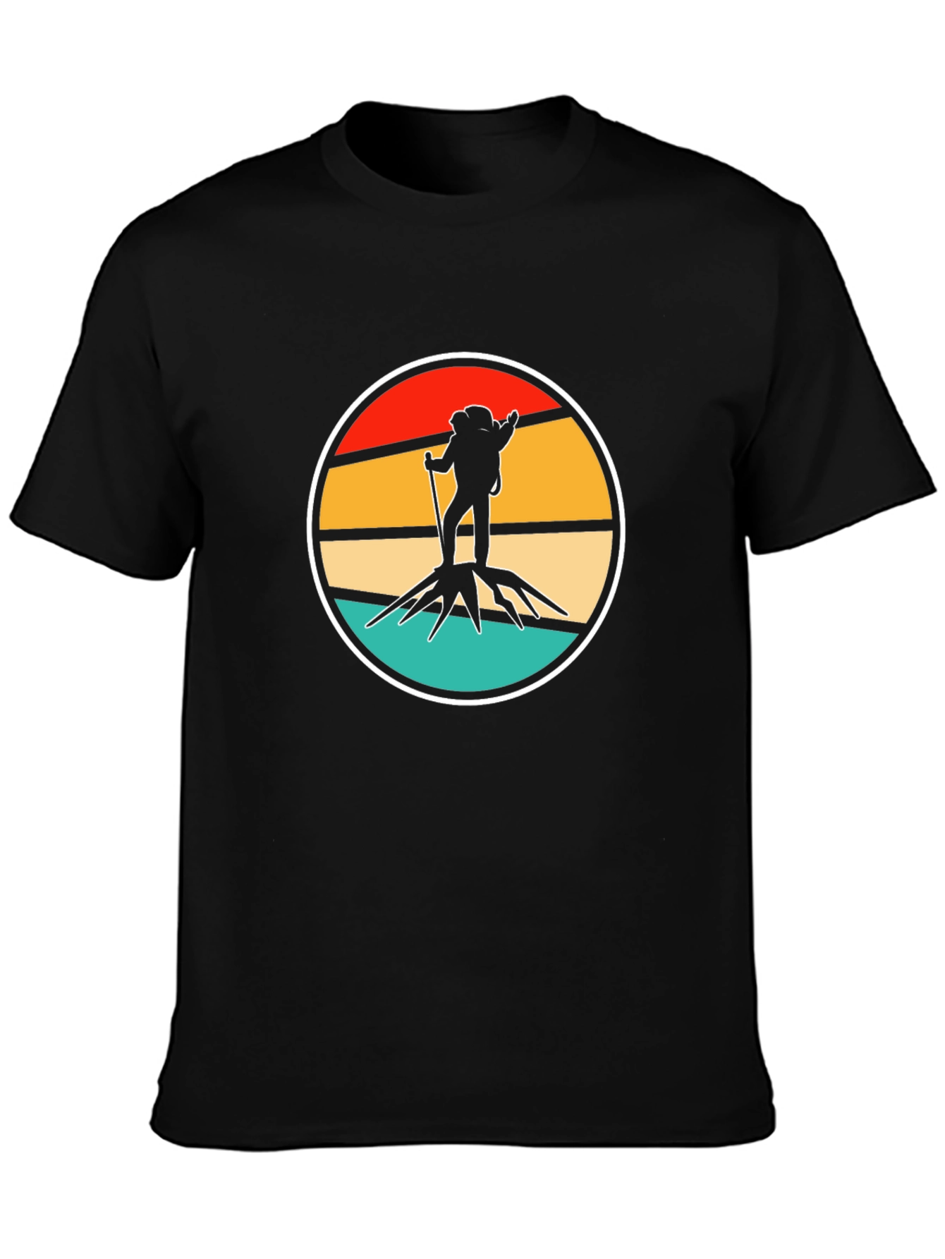 Retro Hiker T-Shirt - Adventure Awaits!