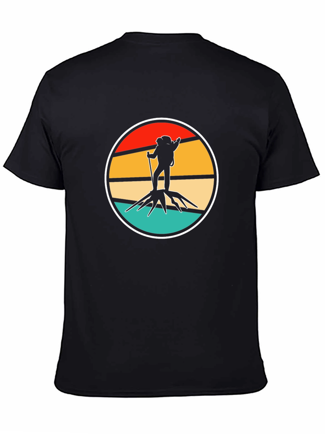 Retro Hiker T-Shirt - Adventure Awaits!