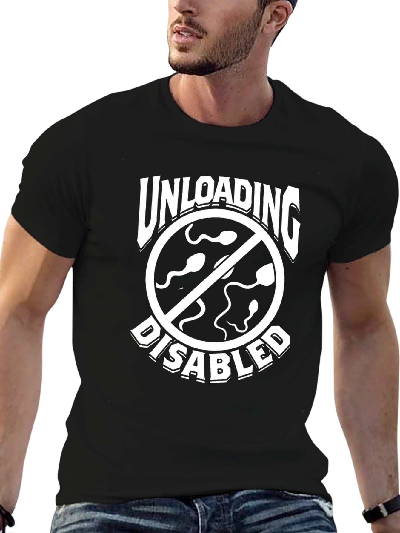 Unloading Disabled Graphic T-Shirt