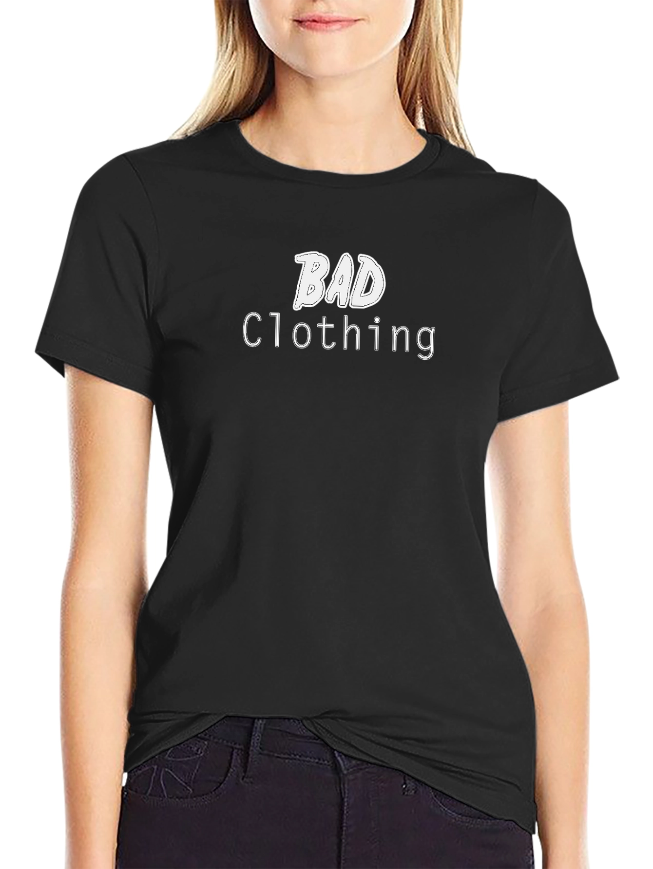 BAD Clothing Black Graphic Tee
