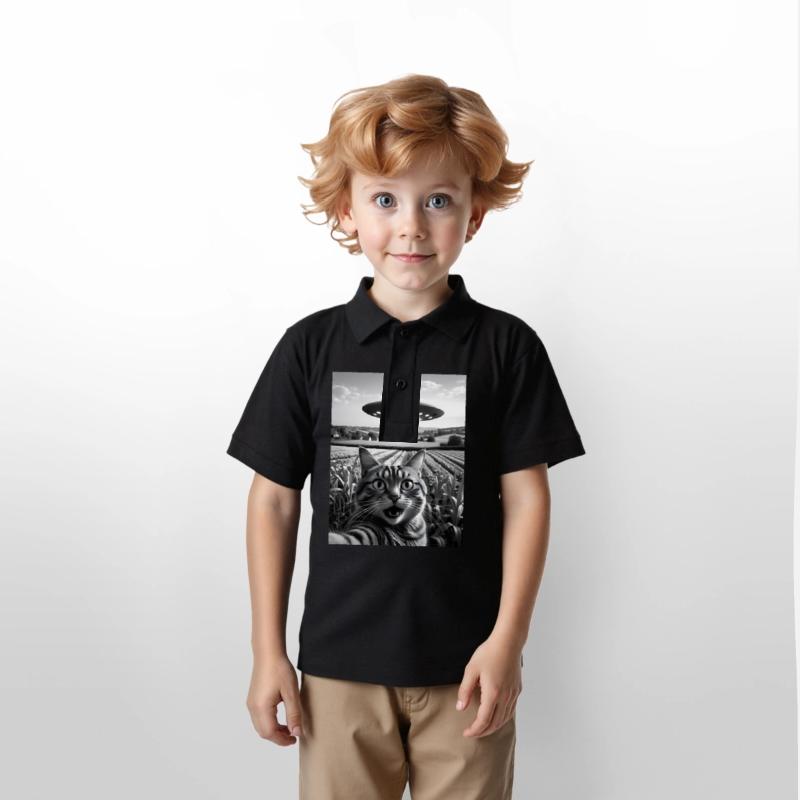 Ufo cat : Cat's Out-of-This-World Selfie