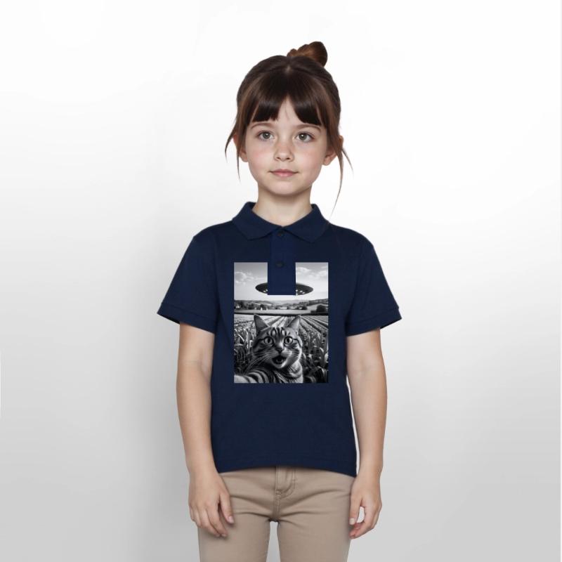 Ufo cat : Cat's Out-of-This-World Selfie