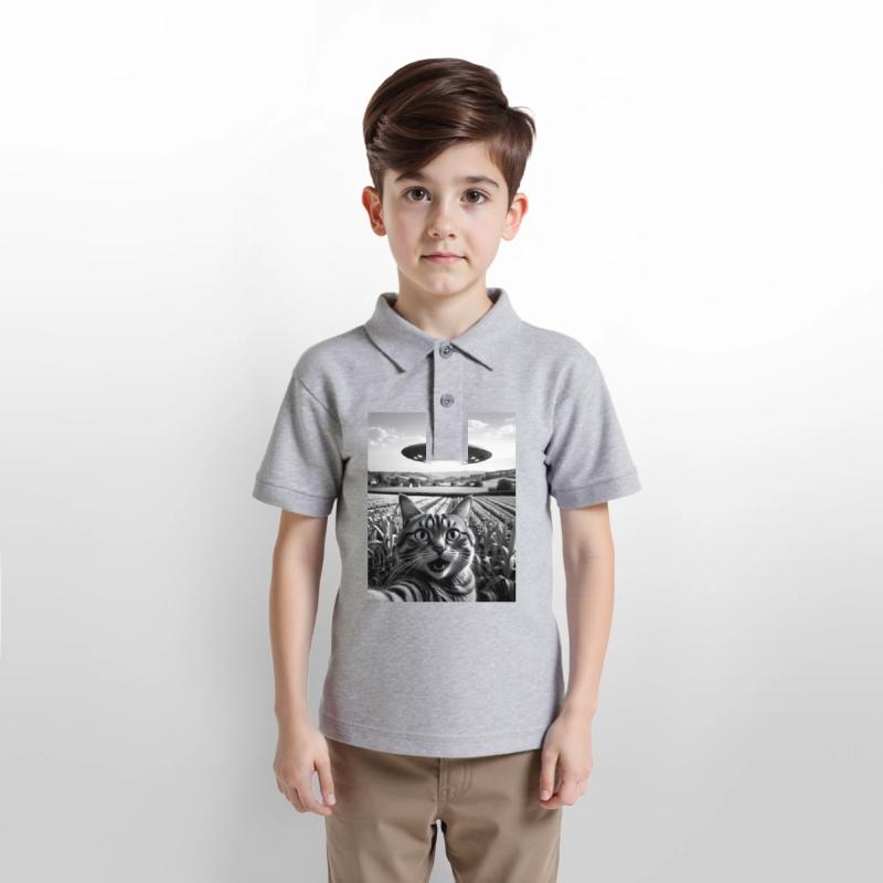 Ufo cat : Cat's Out-of-This-World Selfie