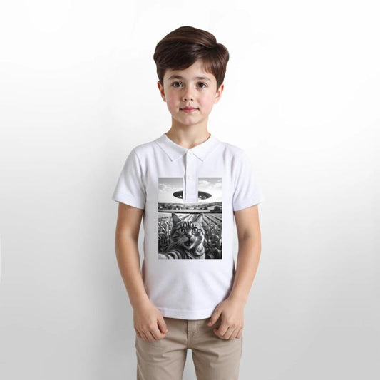 Ufo cat : Cat's Out-of-This-World Selfie