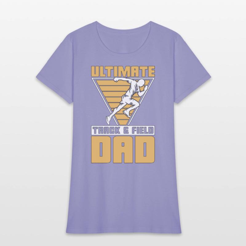 Ultimate Track & Field Dad Sprinting Athletic Race