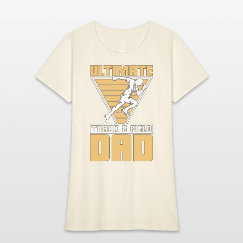 Ultimate Track & Field Dad Sprinting Athletic Race