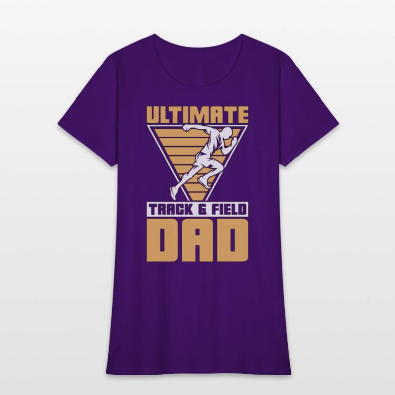 Ultimate Track & Field Dad Sprinting Athletic Race