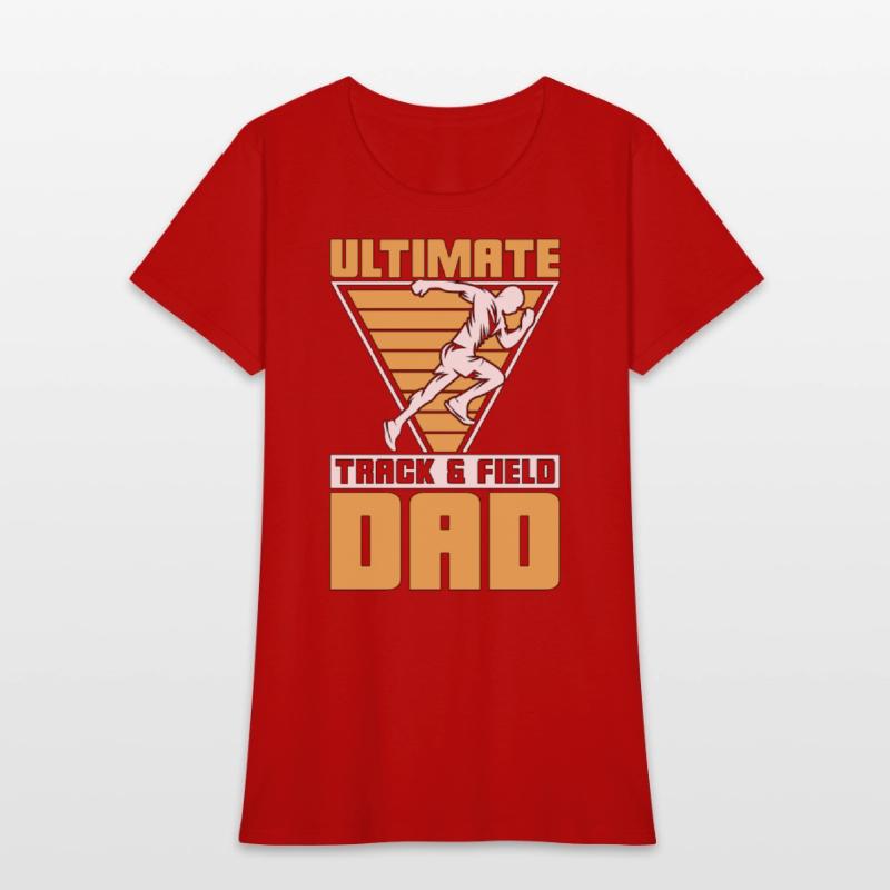 Ultimate Track & Field Dad Sprinting Athletic Race