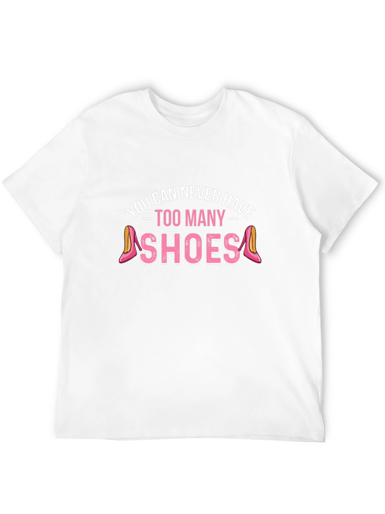 Too Many Shoes Black Graphic Tee