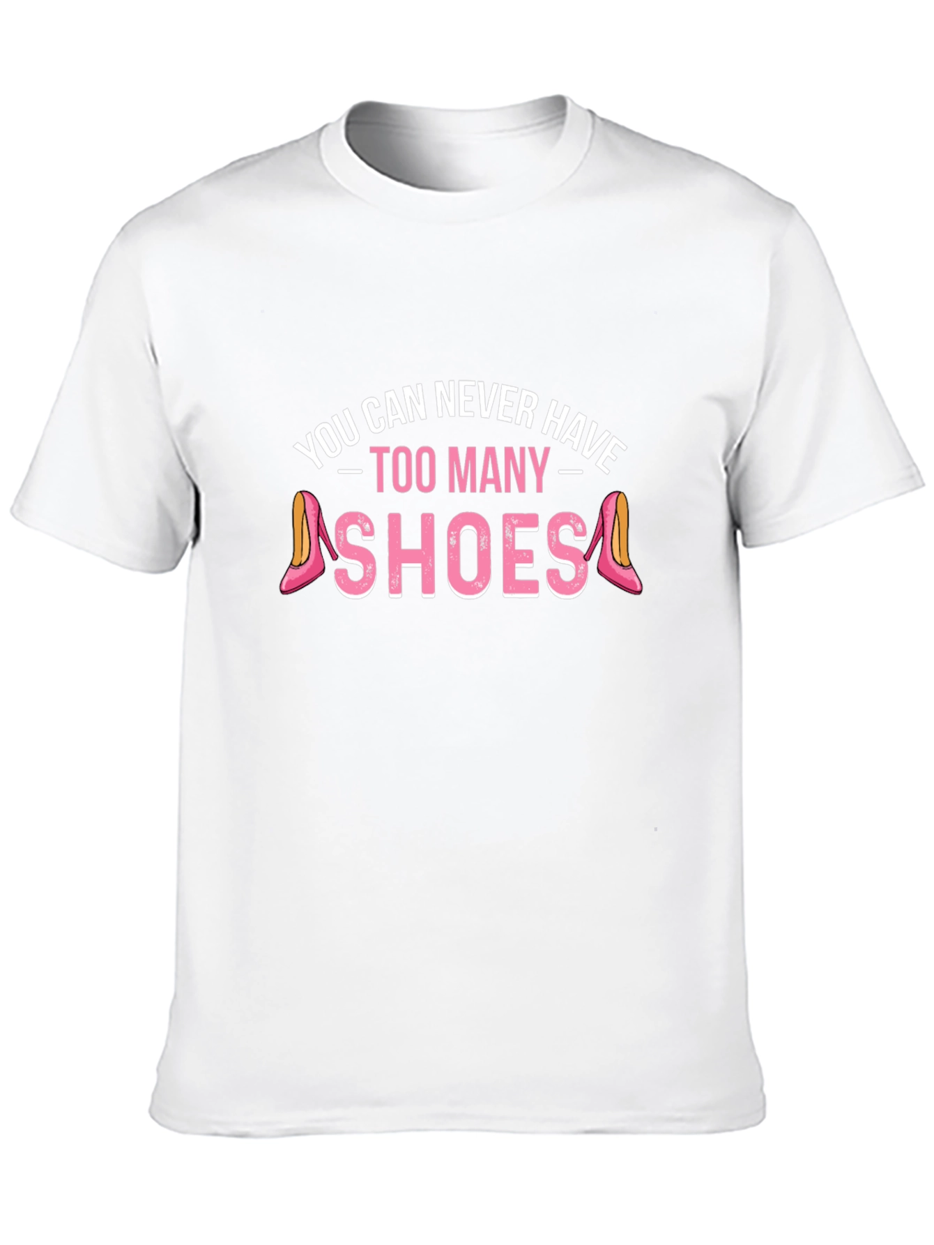 Too Many Shoes Black Graphic Tee