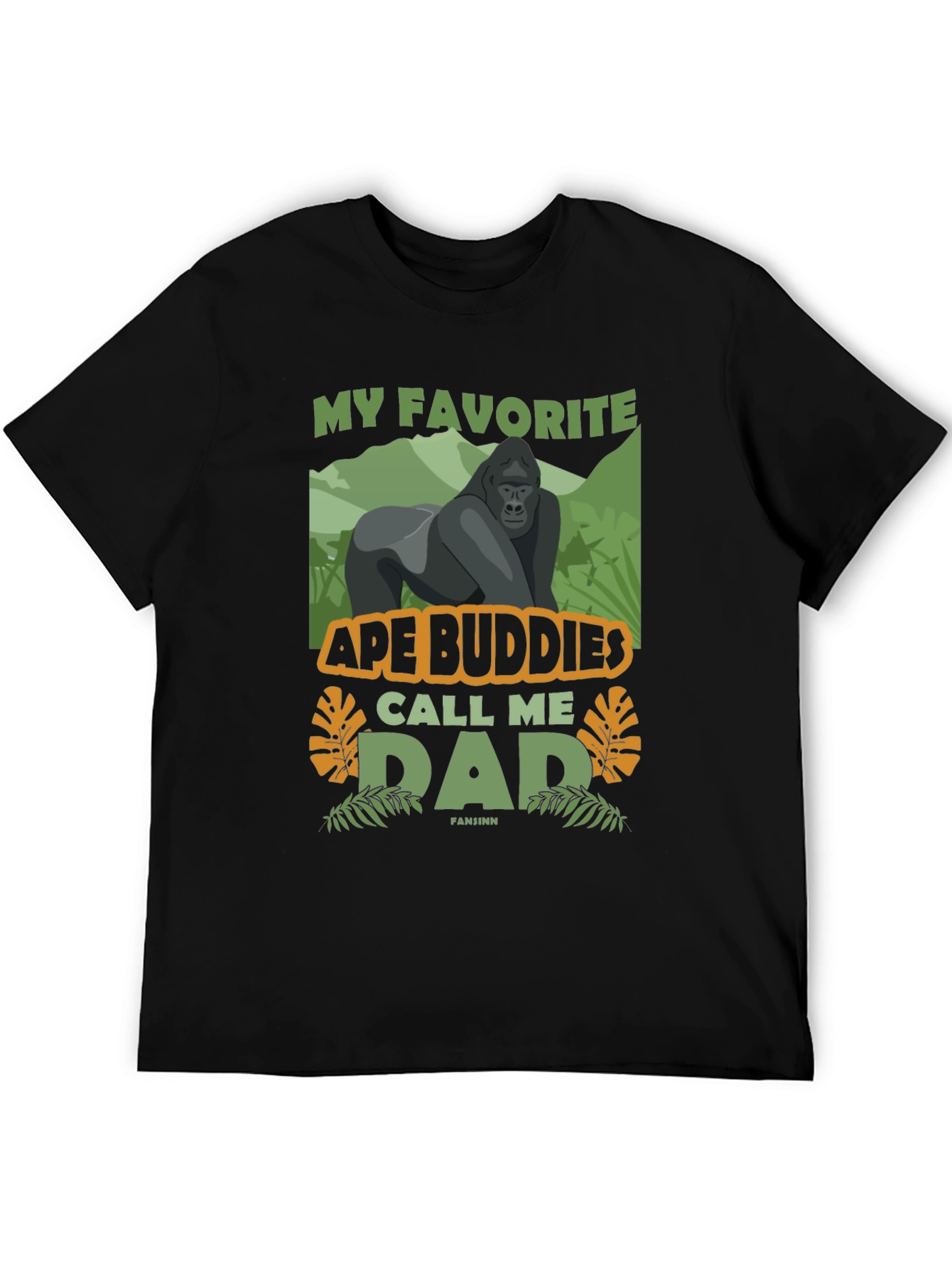 Ape Buddies Dad Graphic T-Shirt