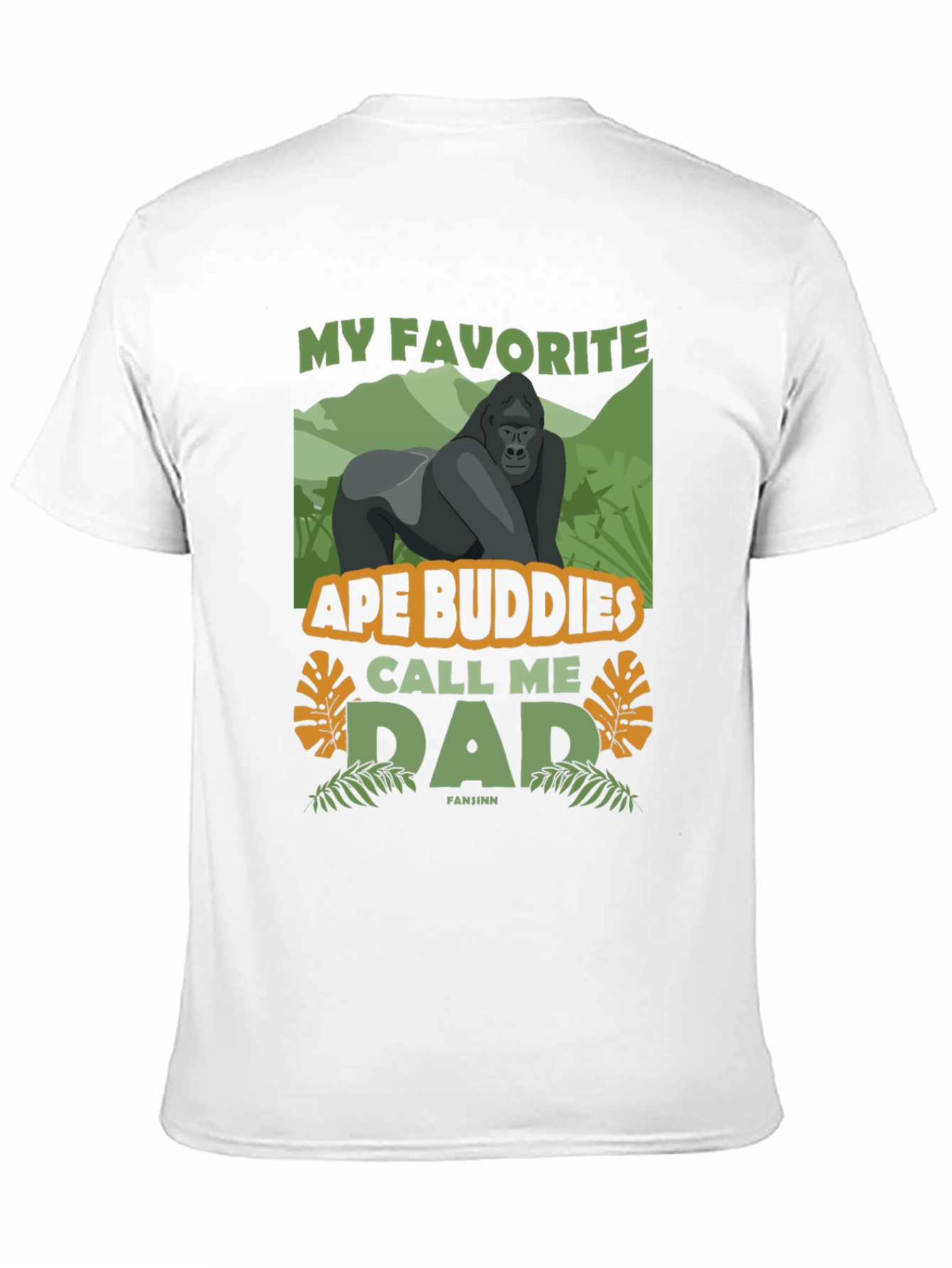 Ape Buddies Dad Graphic T-Shirt