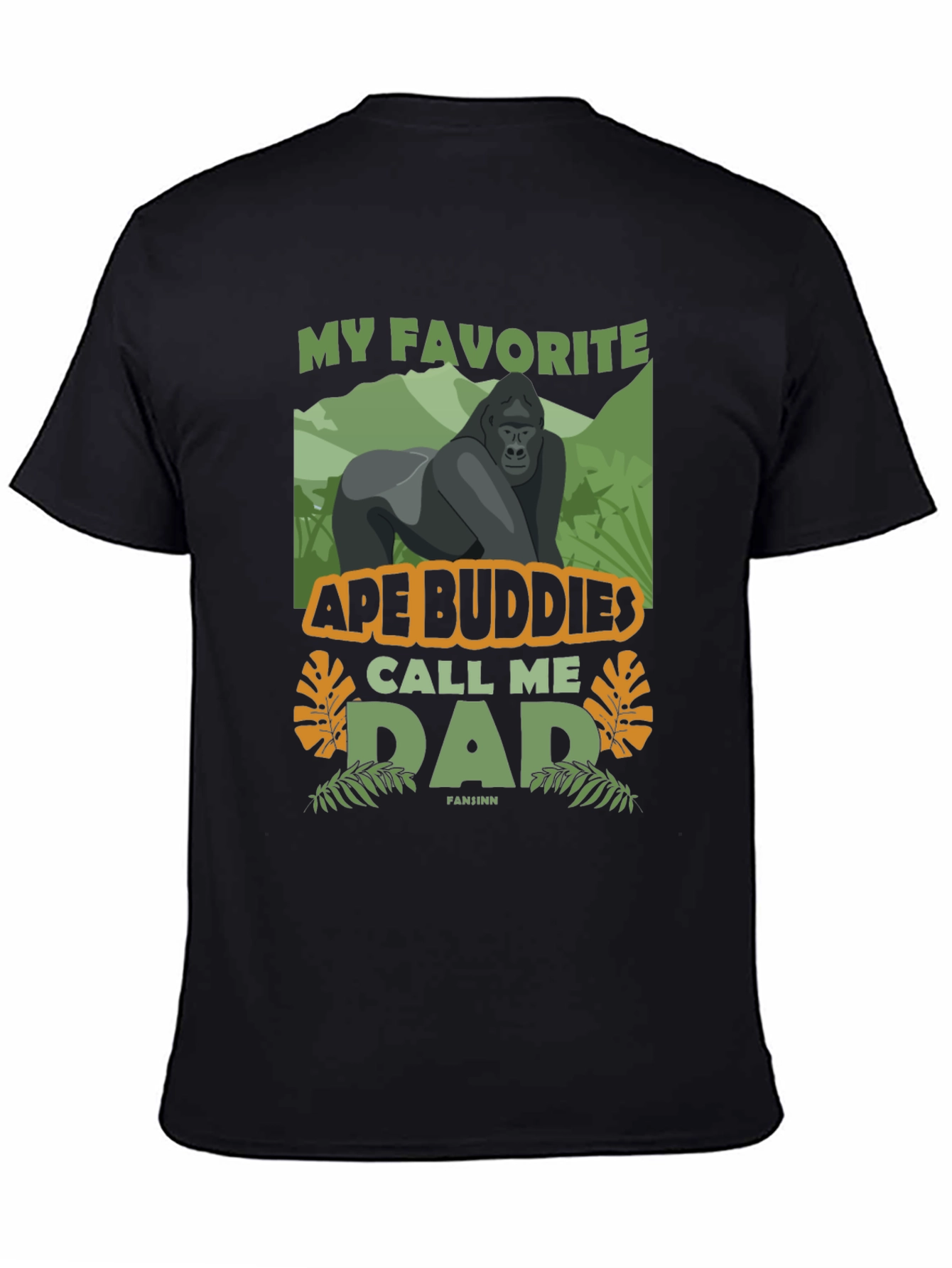 Ape Buddies Dad Graphic T-Shirt