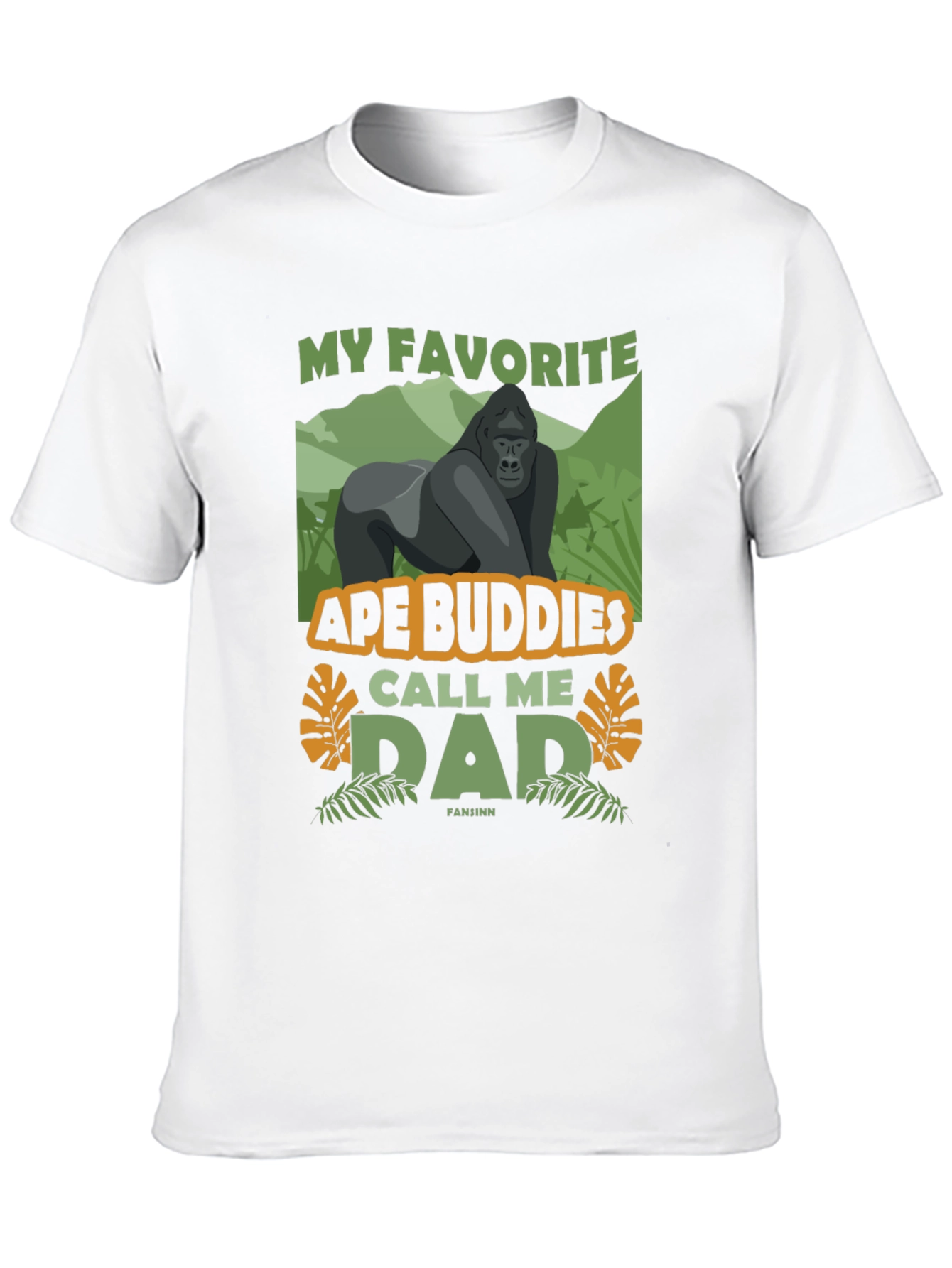 Ape Buddies Dad Graphic T-Shirt
