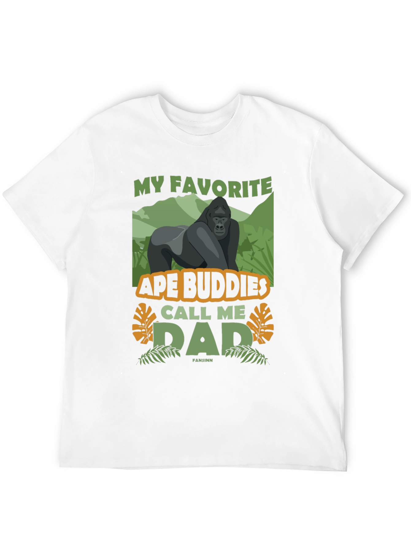 Ape Buddies Dad Graphic T-Shirt
