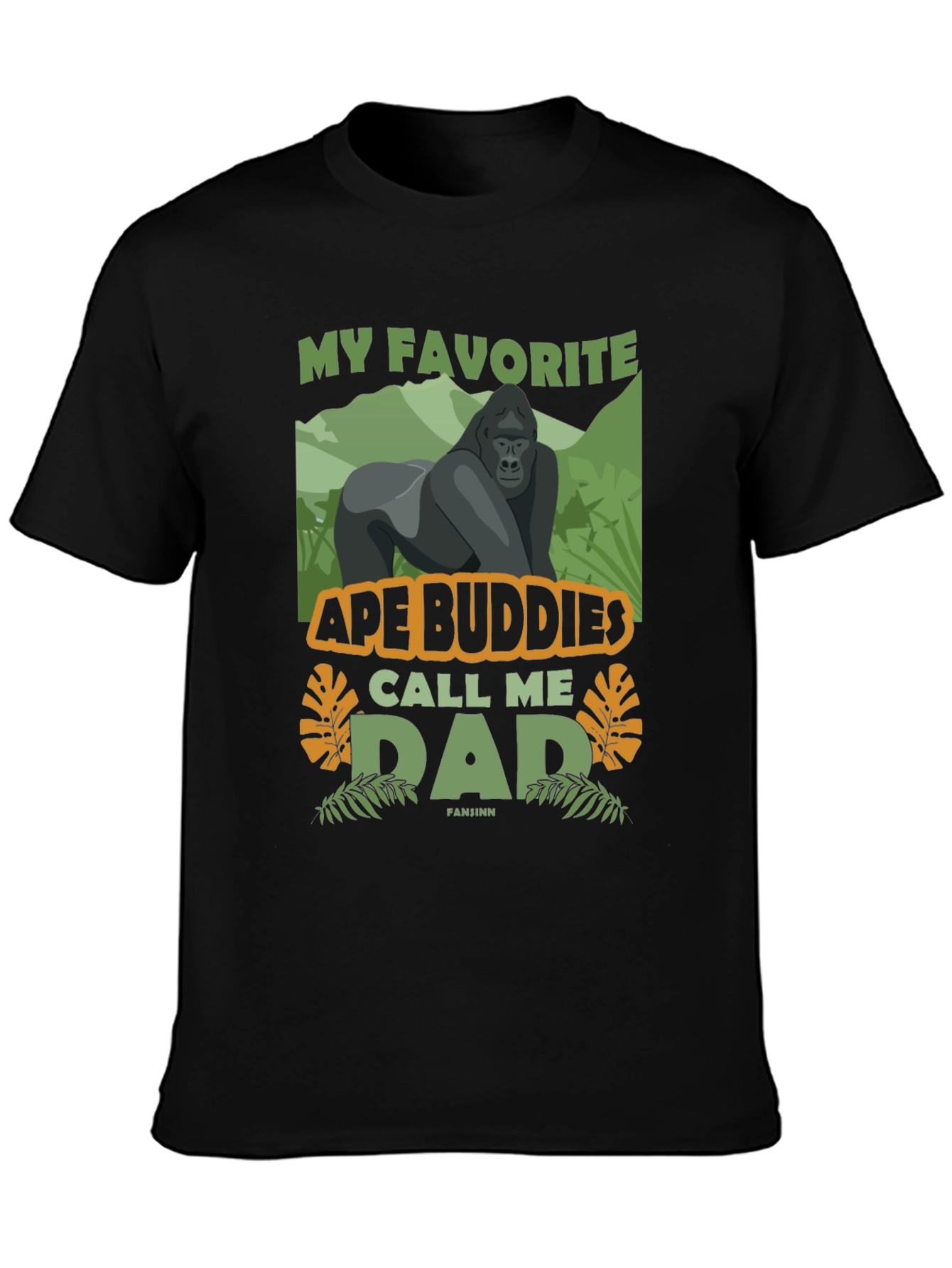 Ape Buddies Dad Graphic T-Shirt