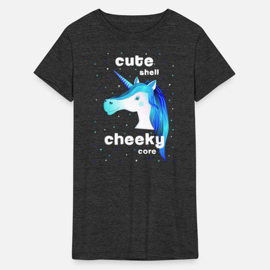 unicorn blue unicorn cheeky cute