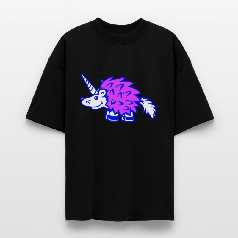 Unicorn Hedgehog Animal Cute Pink Hybrid Creature