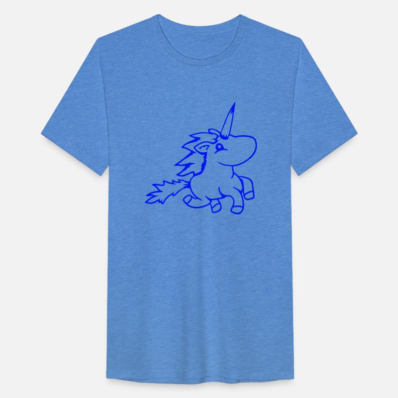 Unicorn rides fast gallop cute cartoon horse cool