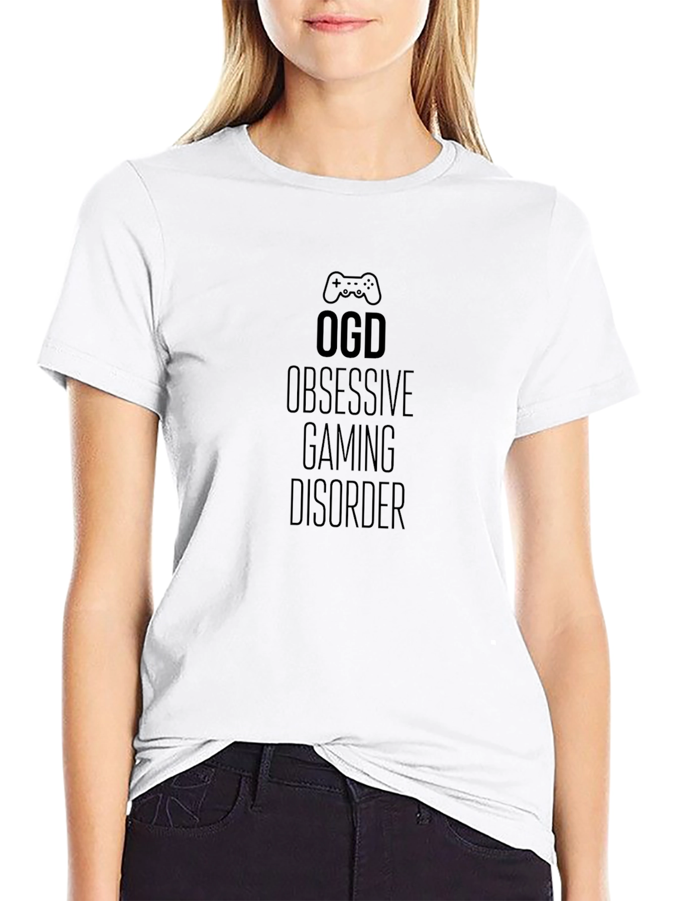 OGD Obsessive Gaming Disorder Black T-Shirt