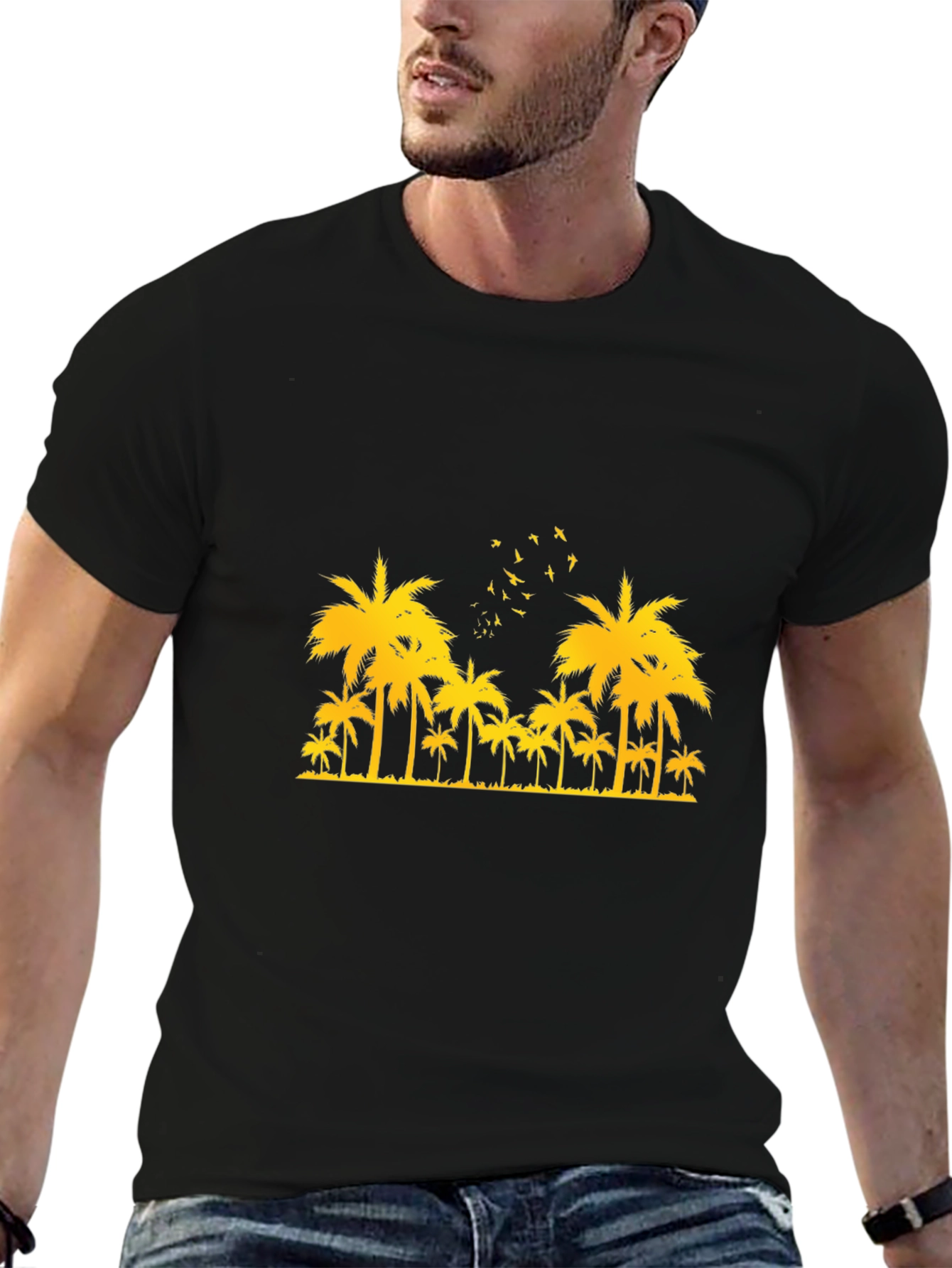 Palm Tree Graphic T-Shirt