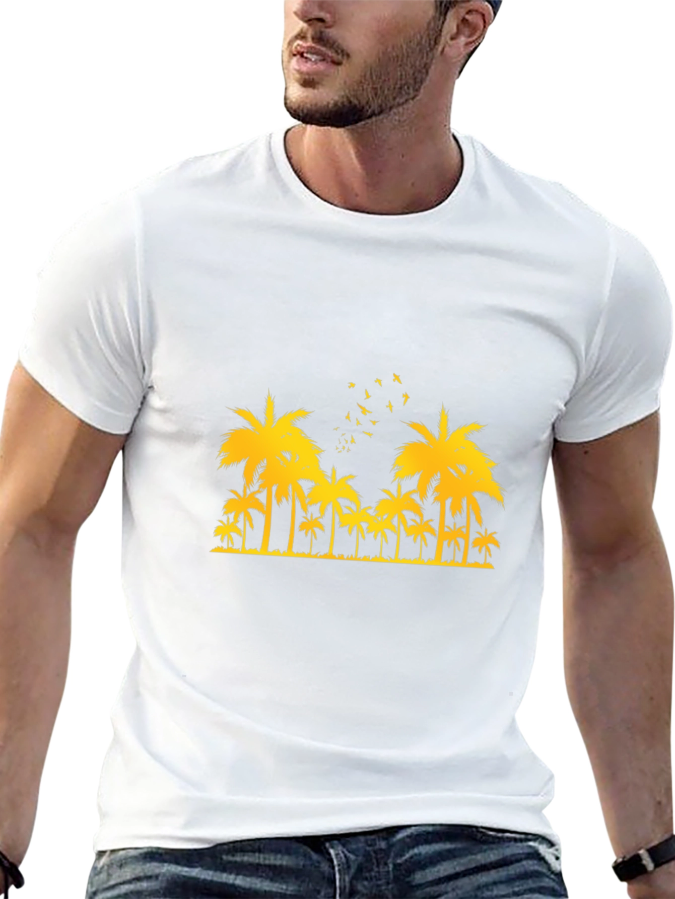 Palm Tree Graphic T-Shirt