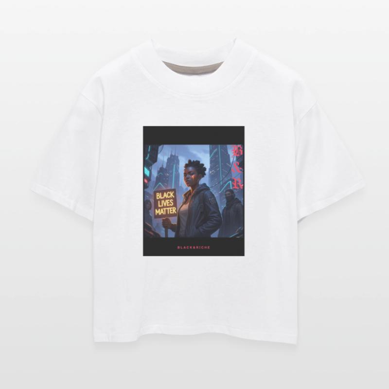 Urban Night Protest with Black Lives Matter