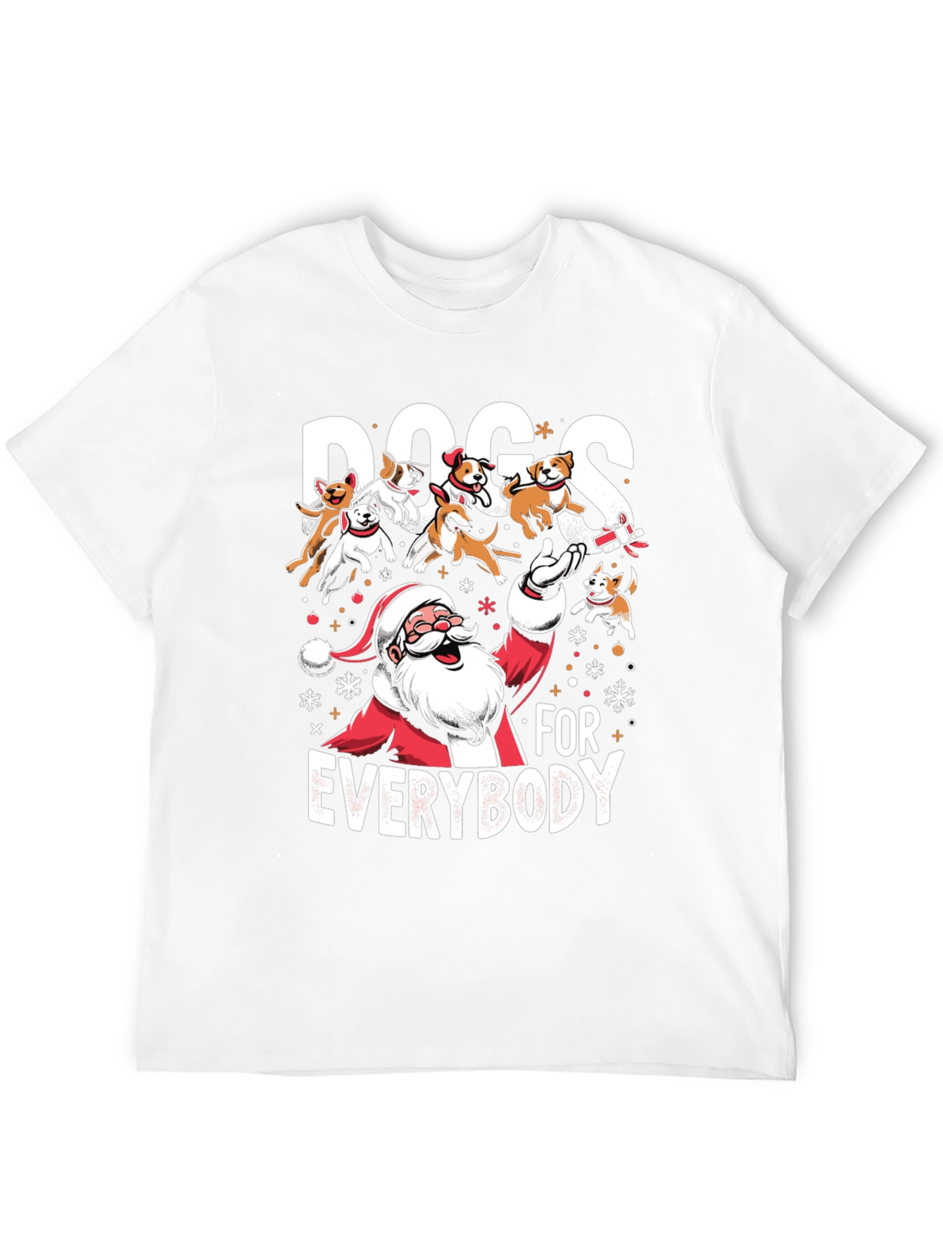 Dogs For Everybody Christmas T-Shirt