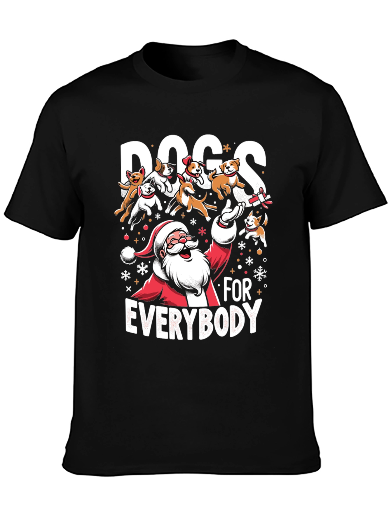 Dogs For Everybody Christmas T-Shirt