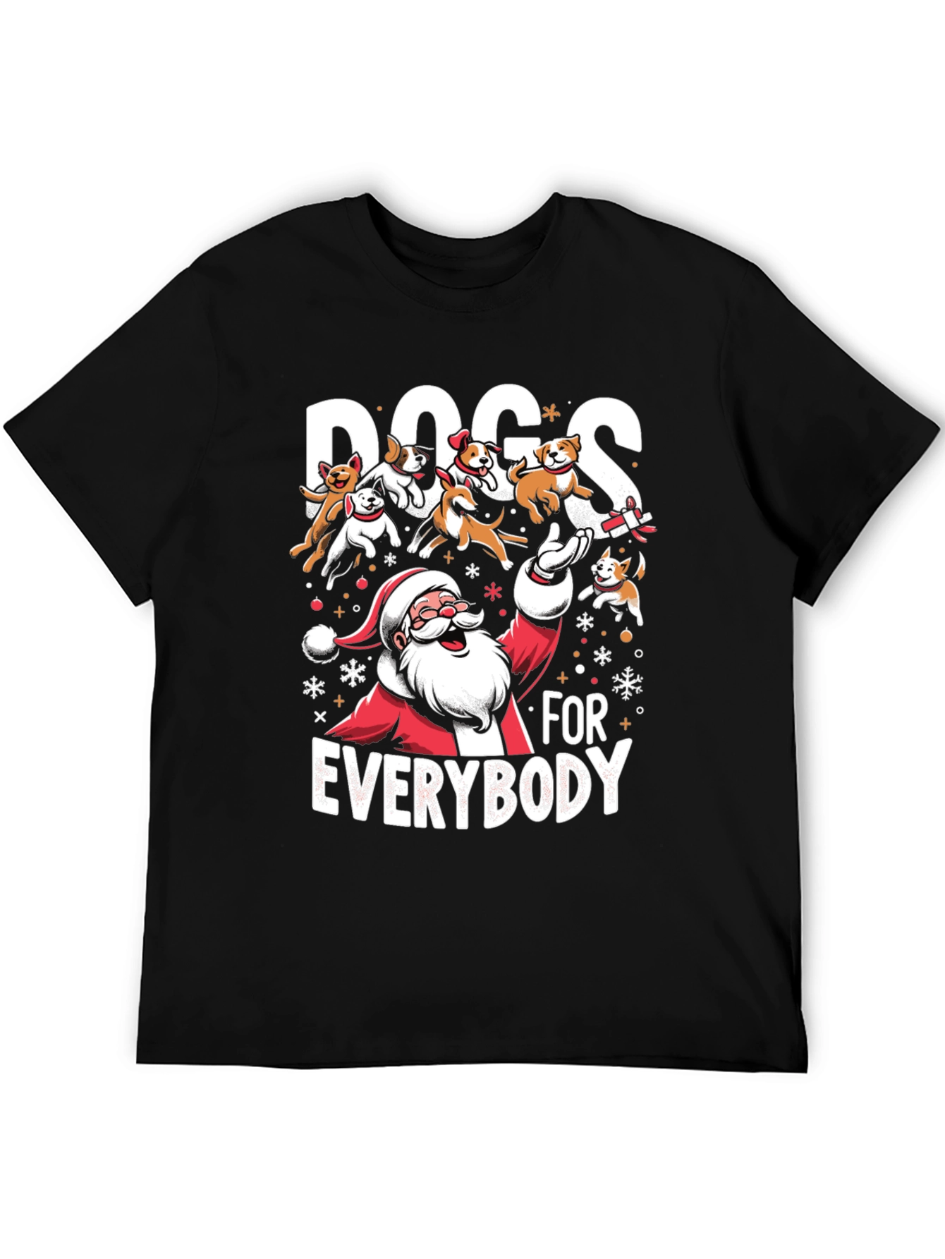Dogs For Everybody Christmas T-Shirt