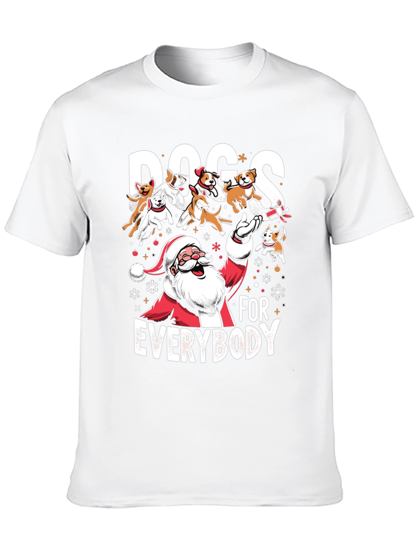 Dogs For Everybody Christmas T-Shirt