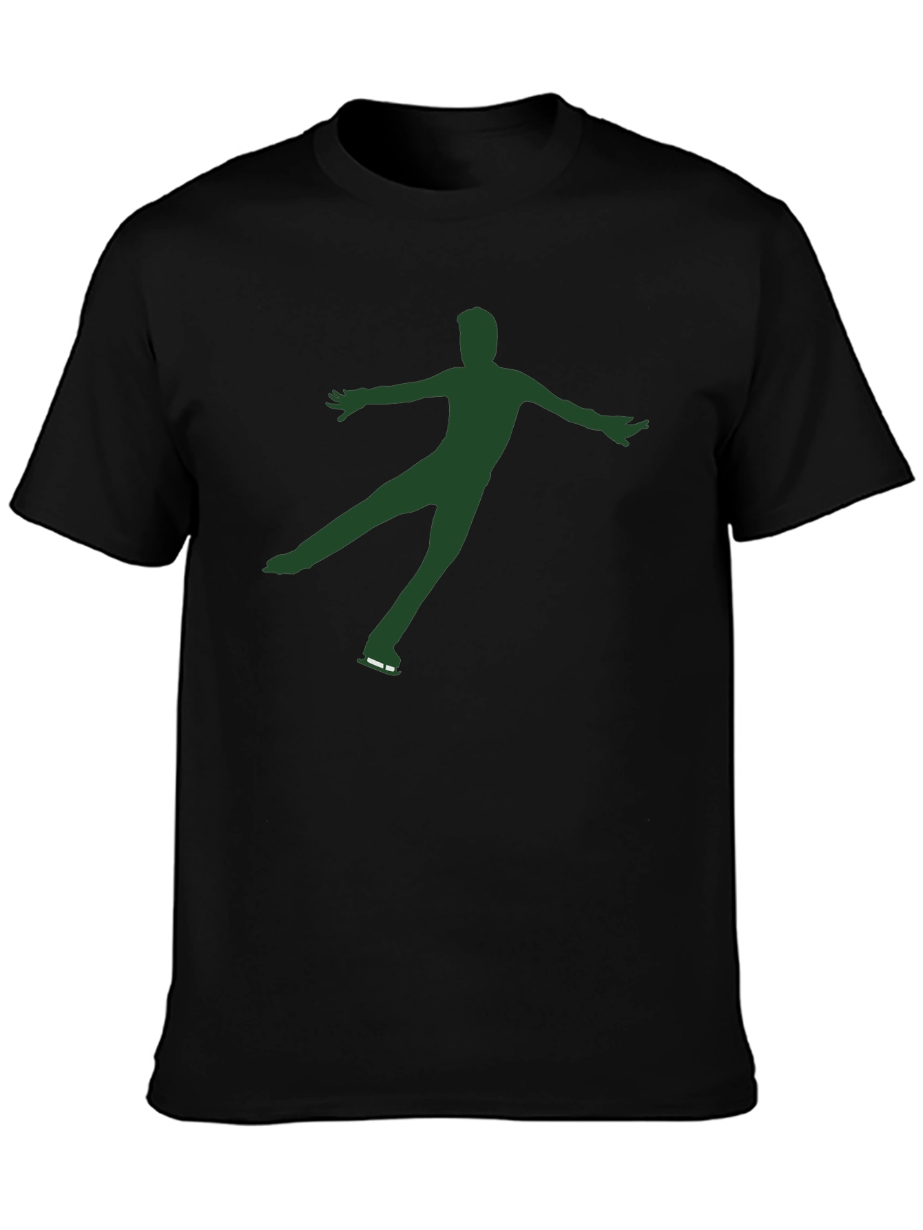 Figure Skater Graphic Tee - Black