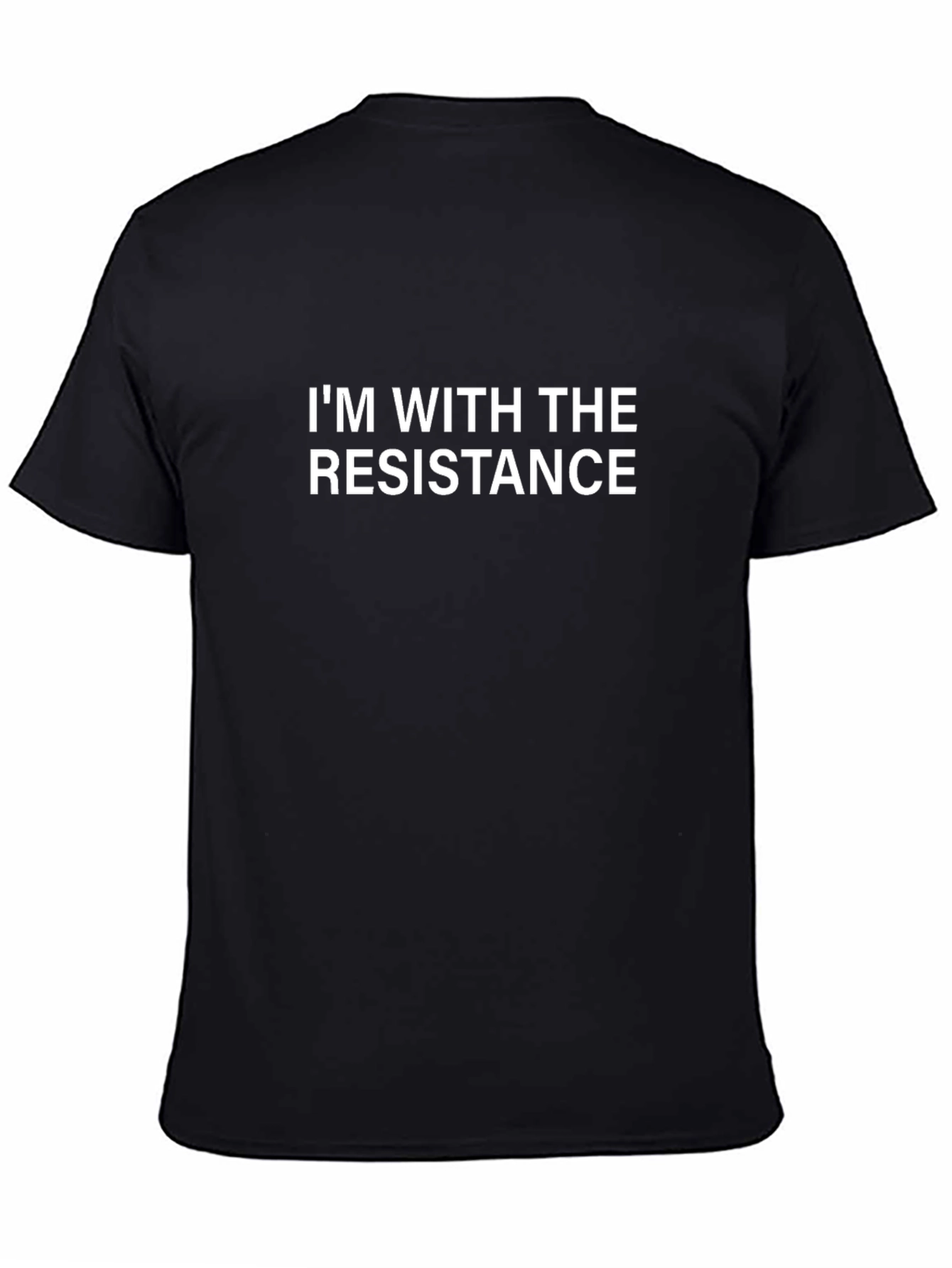 Im With The Resistance Black T-Shirt