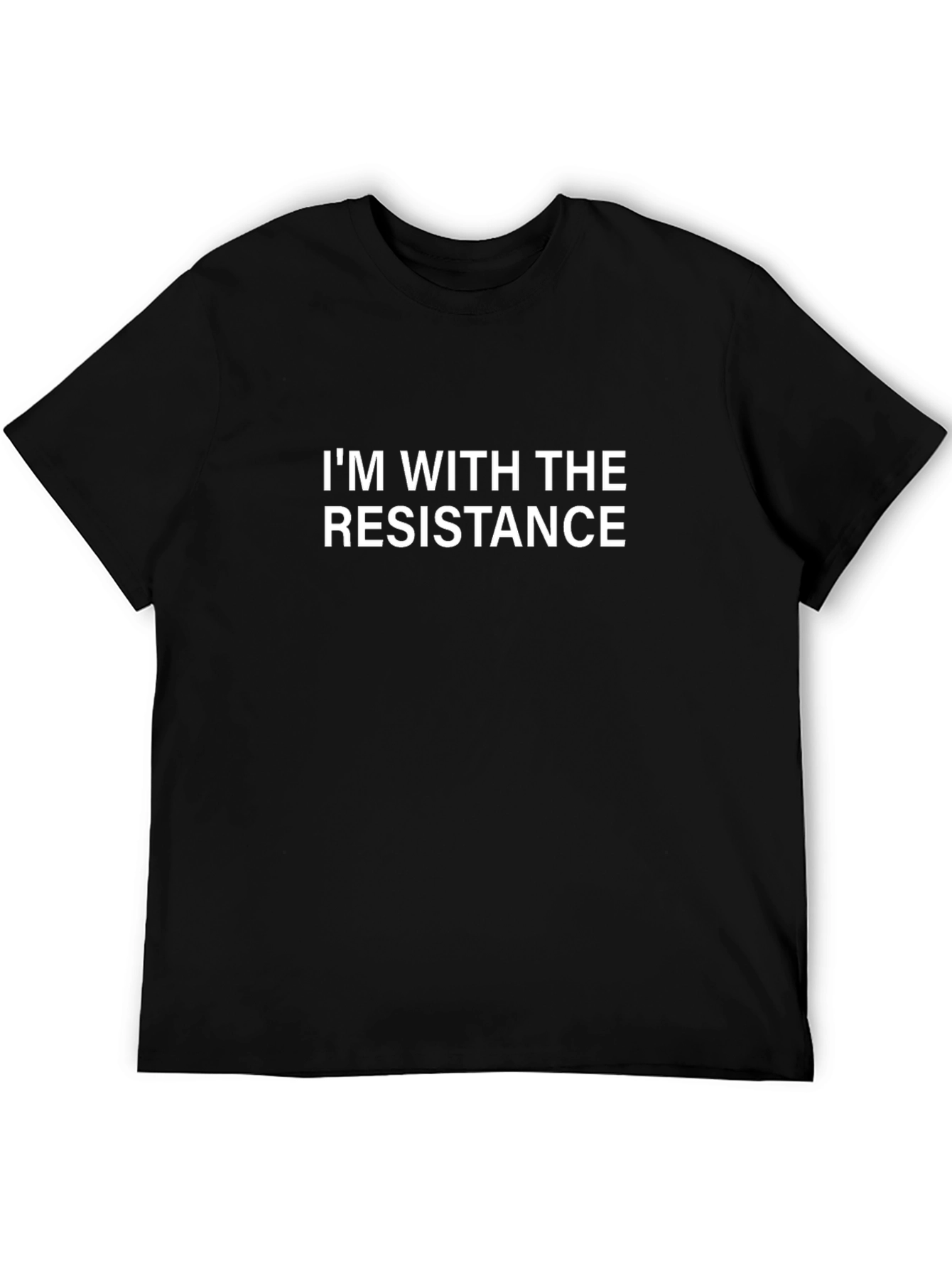 Im With The Resistance Black T-Shirt