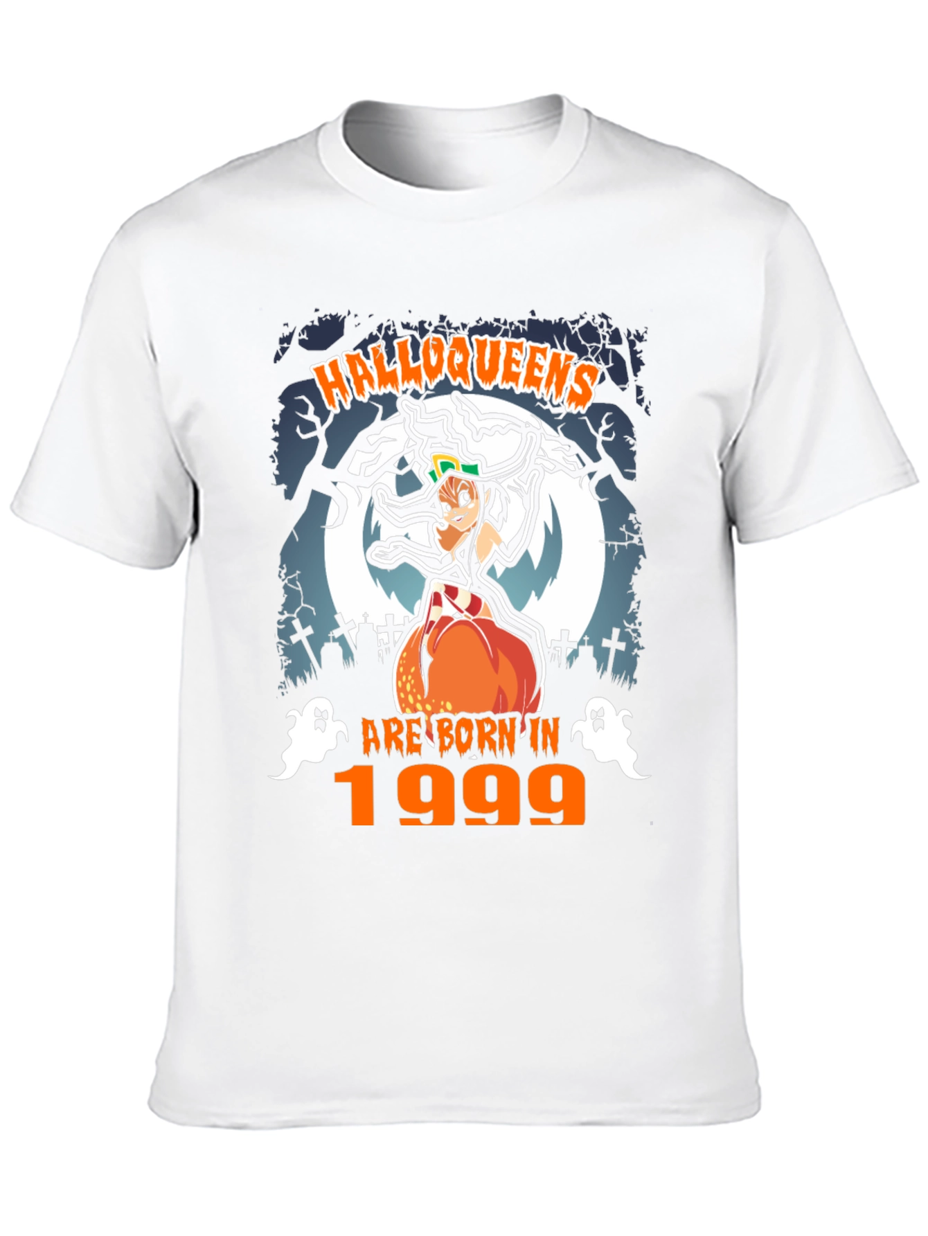 Halloweens Born in 1999 Black T-Shirt