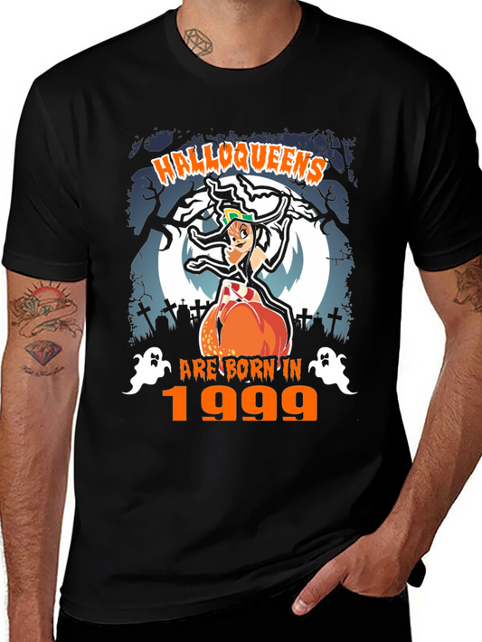 Halloweens Born in 1999 Black T-Shirt