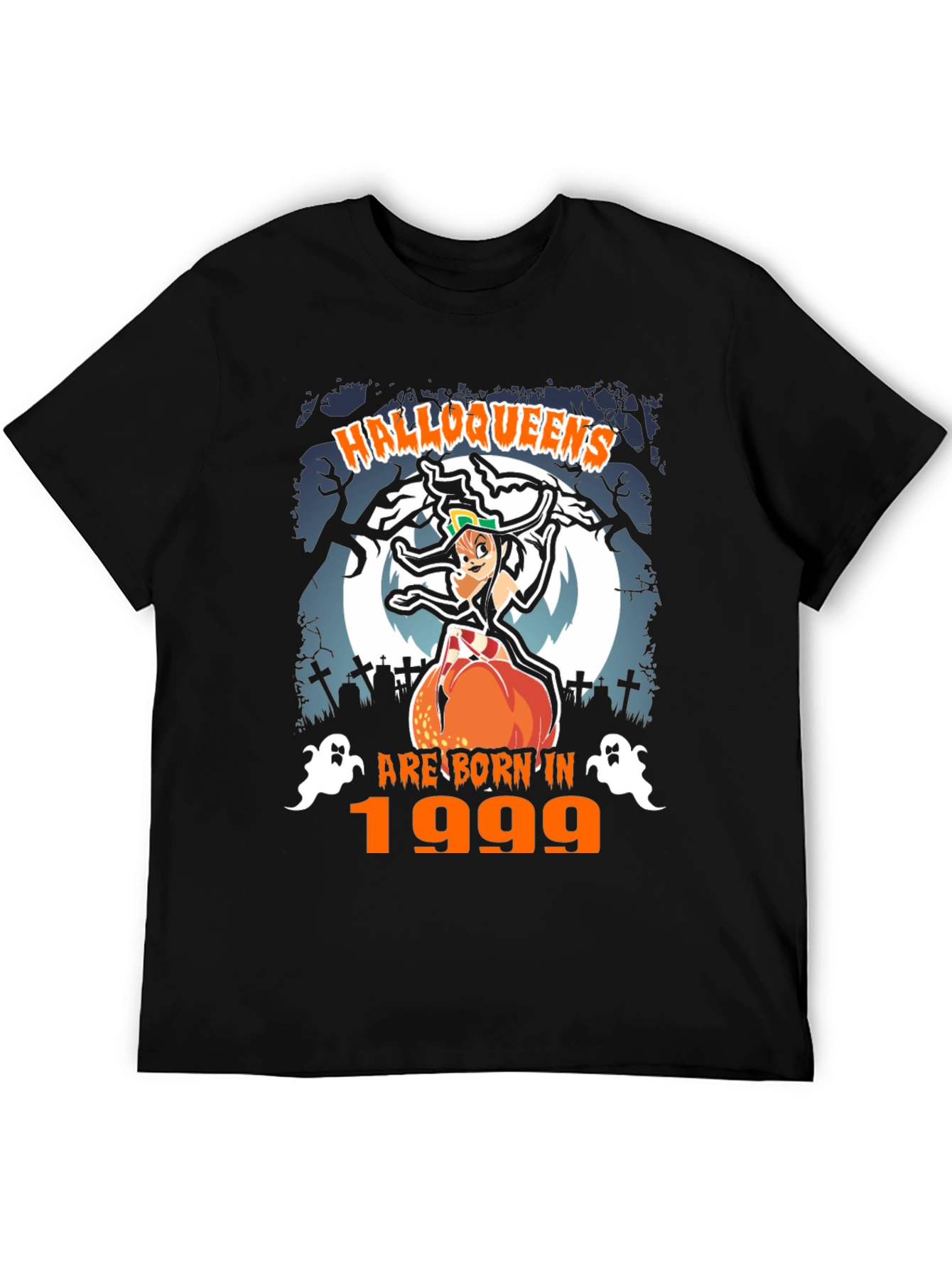 Halloweens Born in 1999 Black T-Shirt
