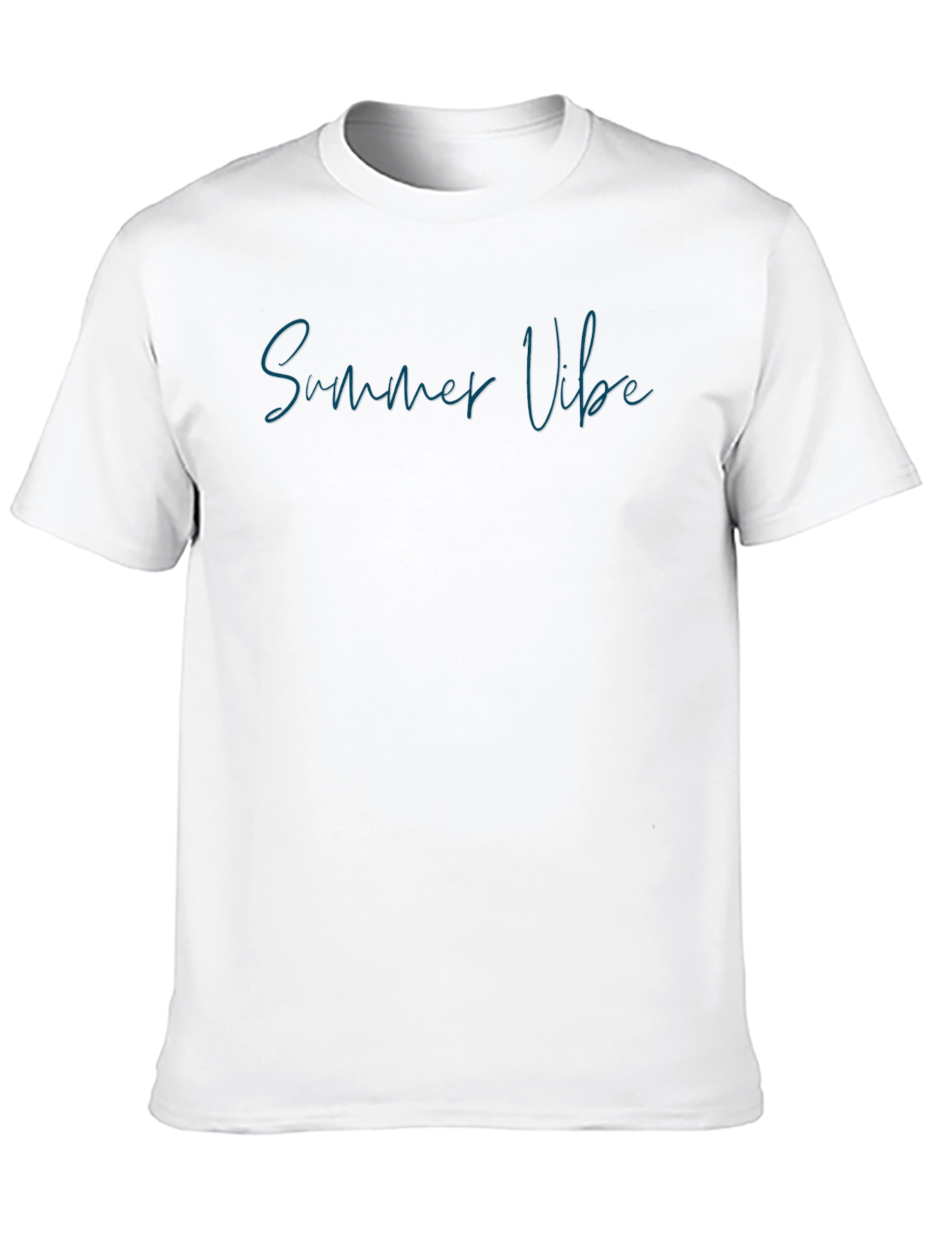 Summer Vibe Black T-Shirt