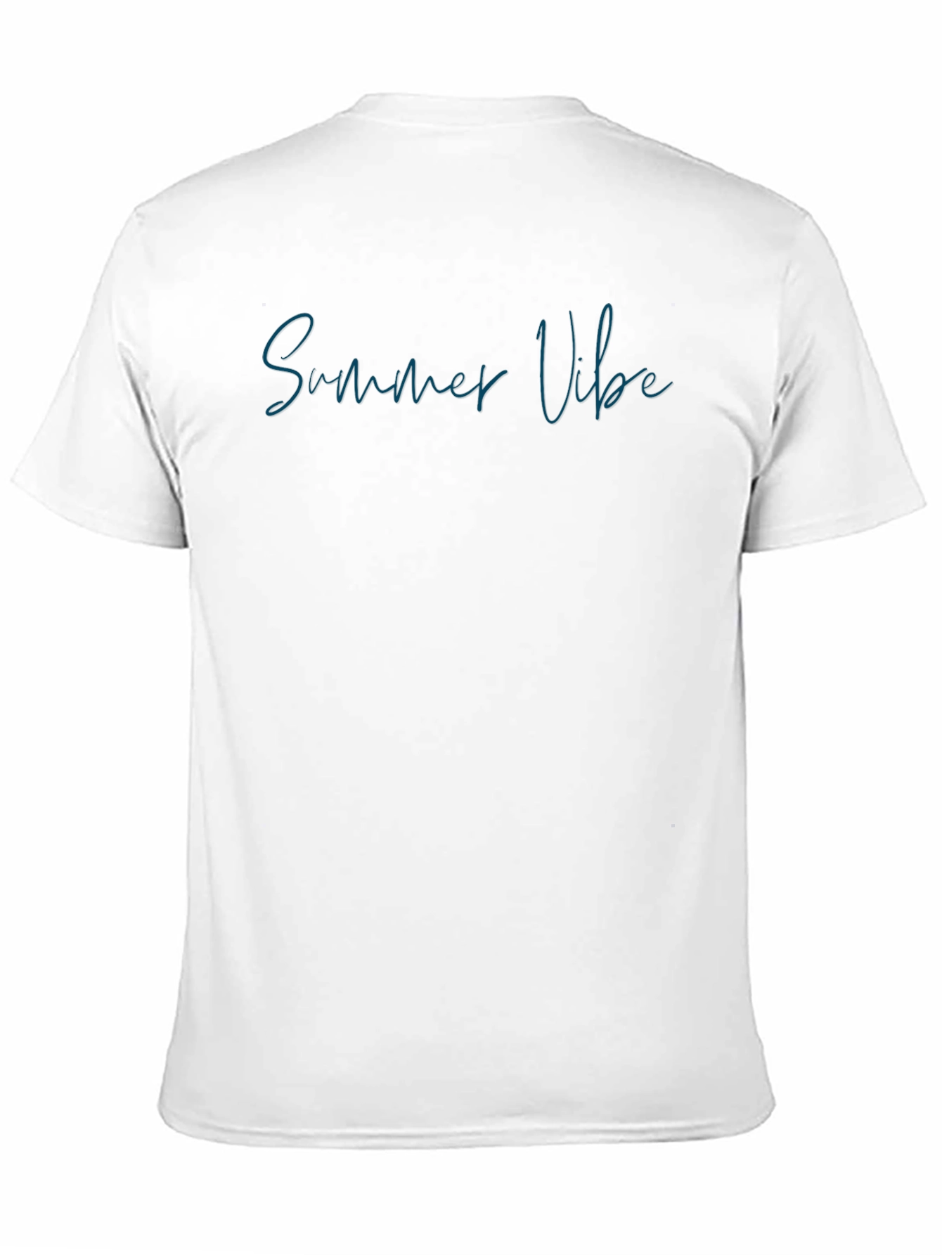 Summer Vibe Black T-Shirt