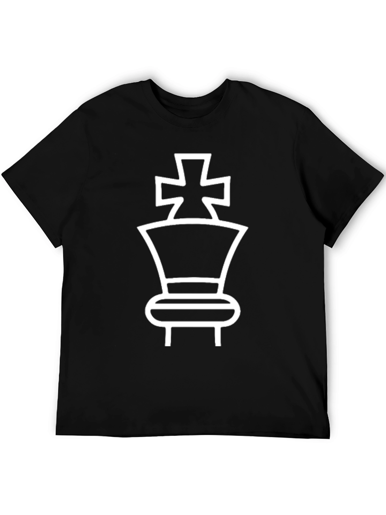 Chess King T-Shirt - Black Graphic Tee