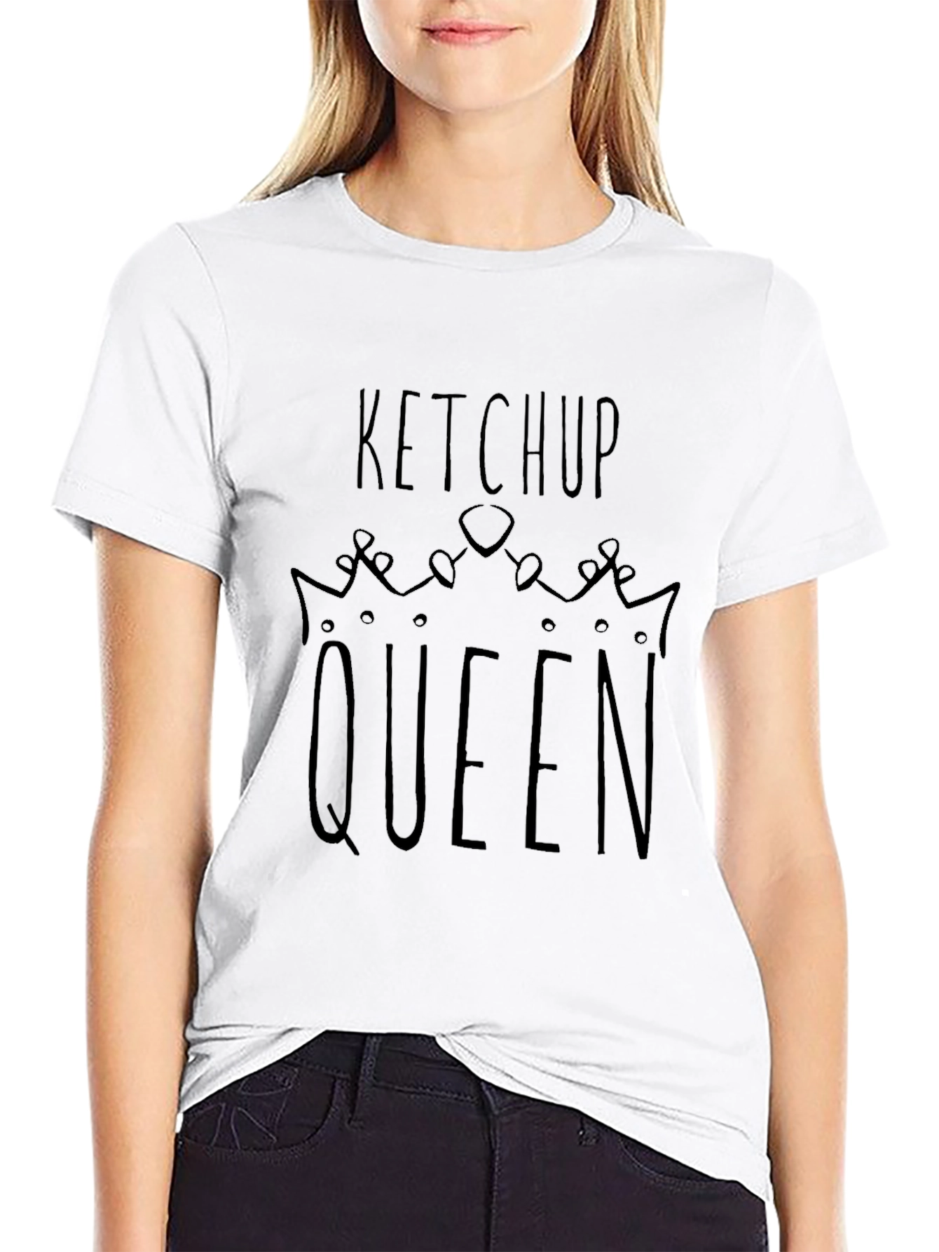 Ketchup Queen T-Shirt - Novelty Graphic Tee