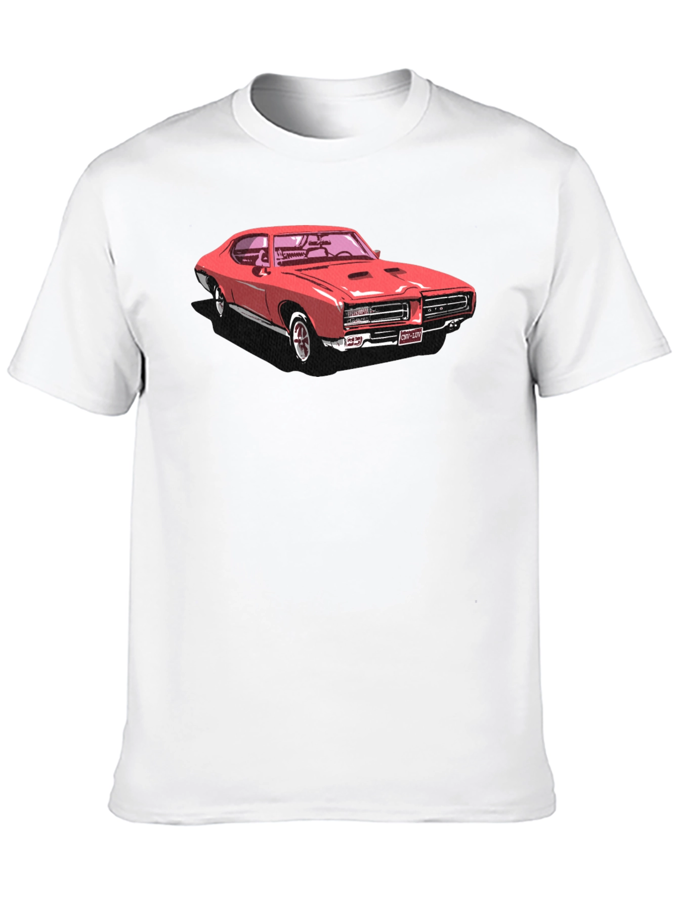 Classic Car Graphic Tee - Black