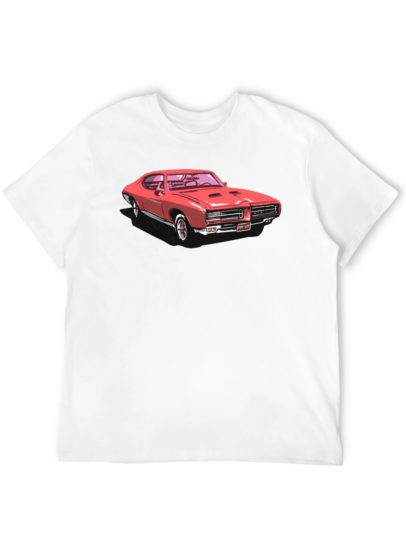 Classic Car Graphic Tee - Black