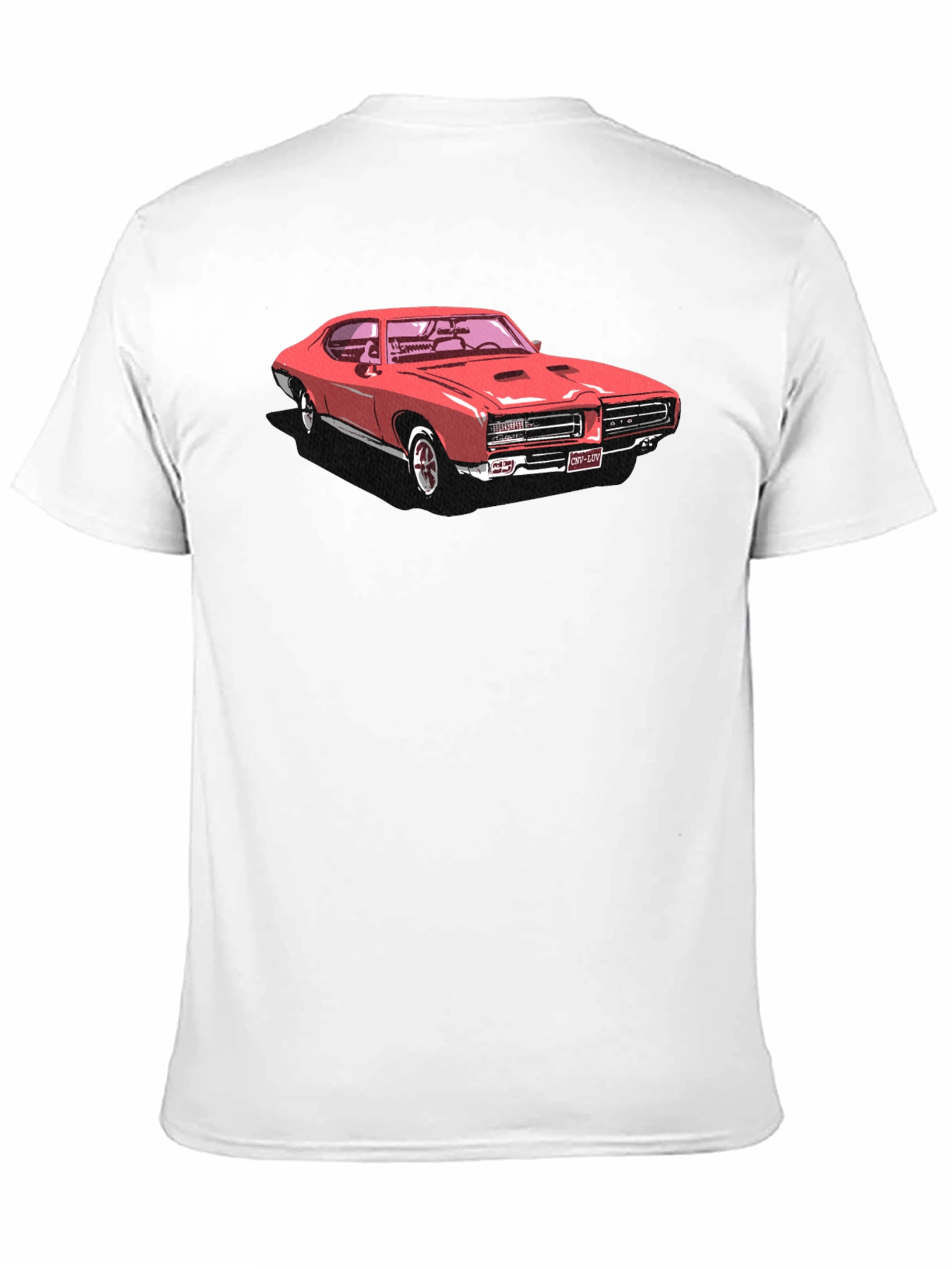 Classic Car Graphic Tee - Black
