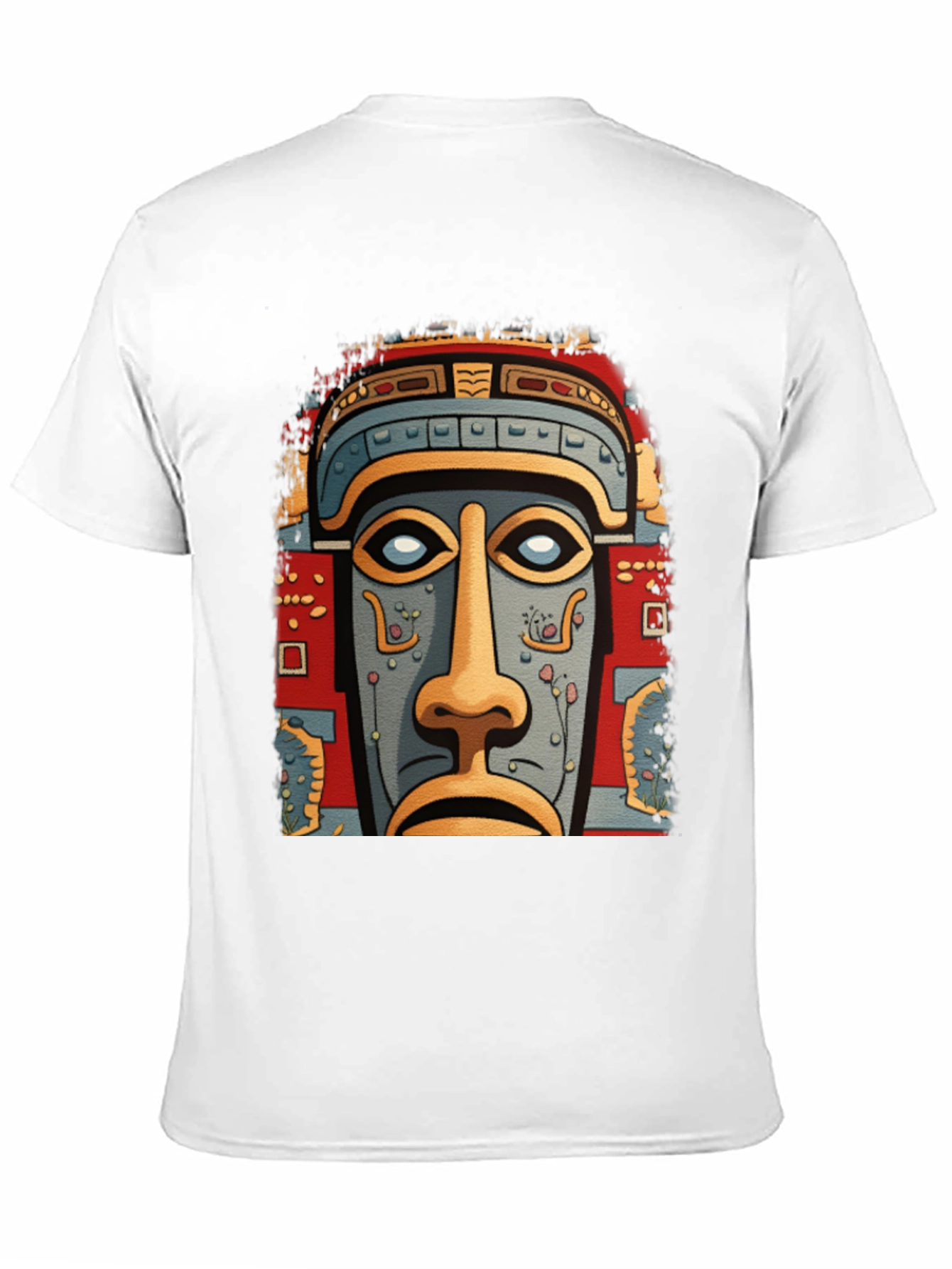 Tribal Mask Graphic T-Shirt