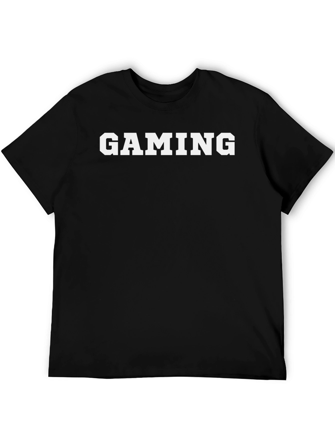 Gaming T-Shirt - Black Cotton Tee