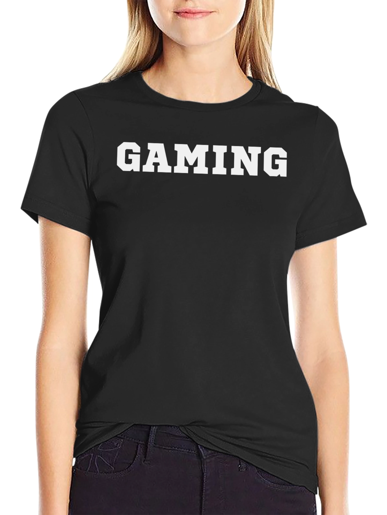 Gaming T-Shirt - Black Cotton Tee
