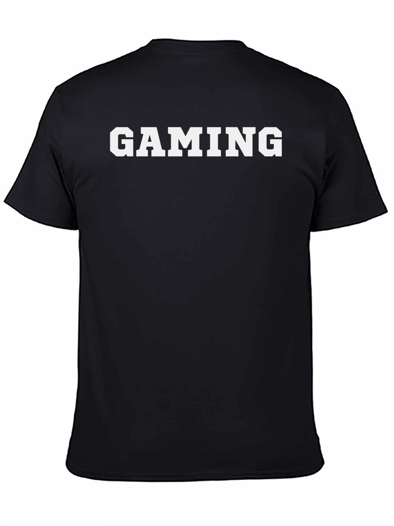 Gaming T-Shirt - Black Cotton Tee
