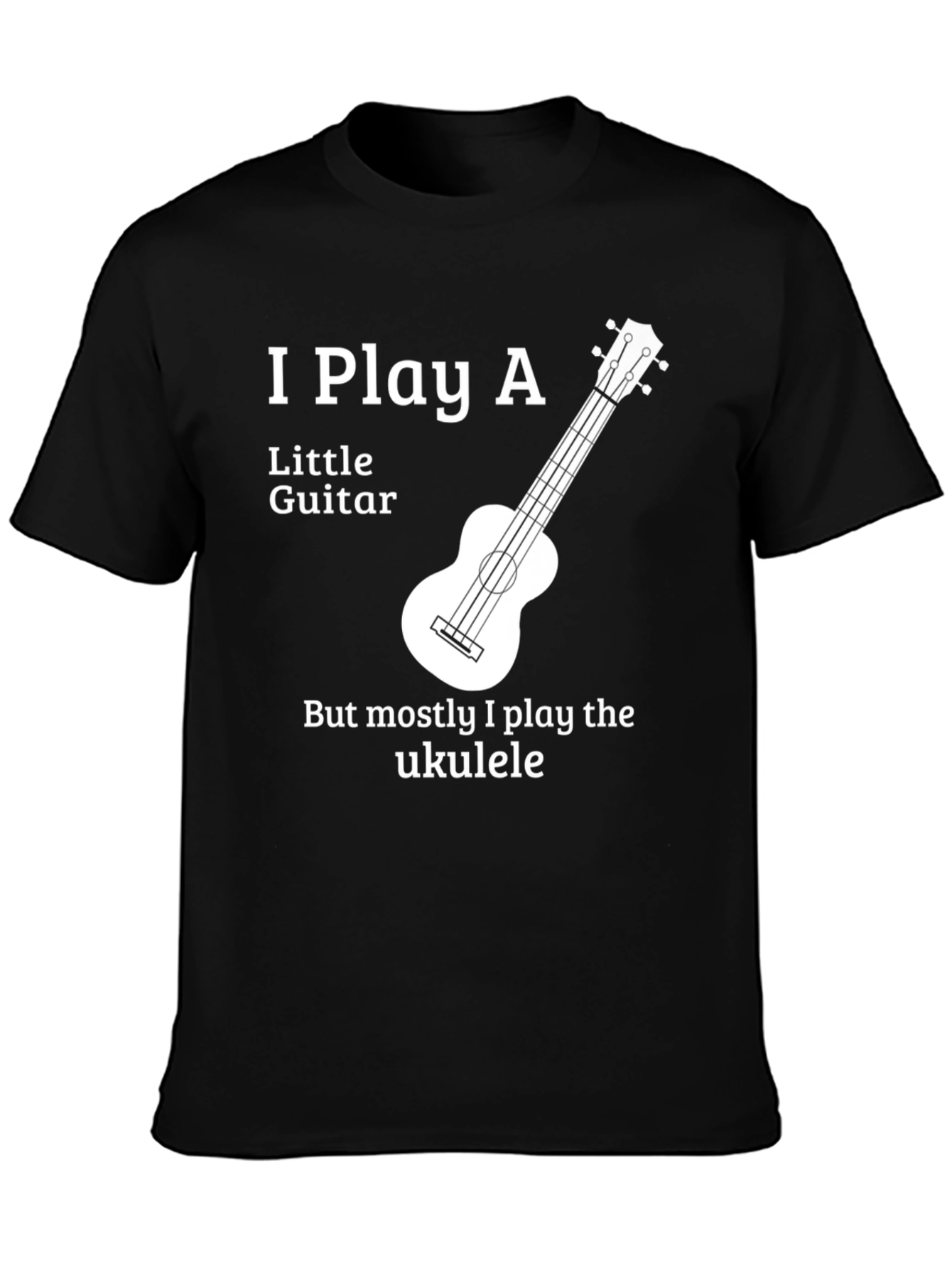 I Play Ukulele Graphic T-Shirt